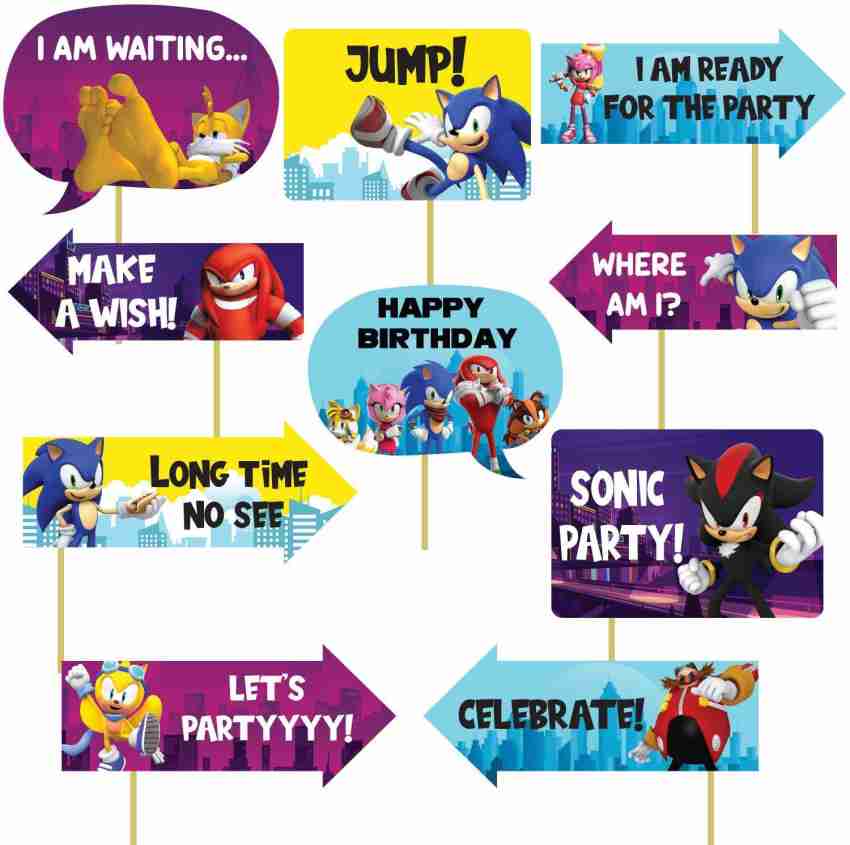 ZYOZI Sonic Birthday Party Supplies for Kids - Sonic Party Decorations Set  Price in India - Buy ZYOZI Sonic Birthday Party Supplies for Kids - Sonic  Party Decorations Set online at