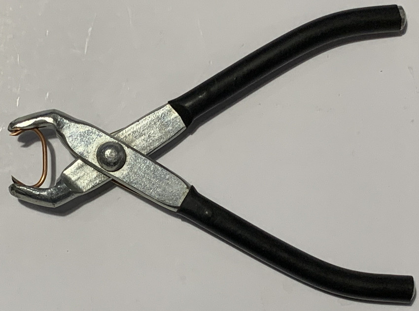 Battery operated hog online ring pliers