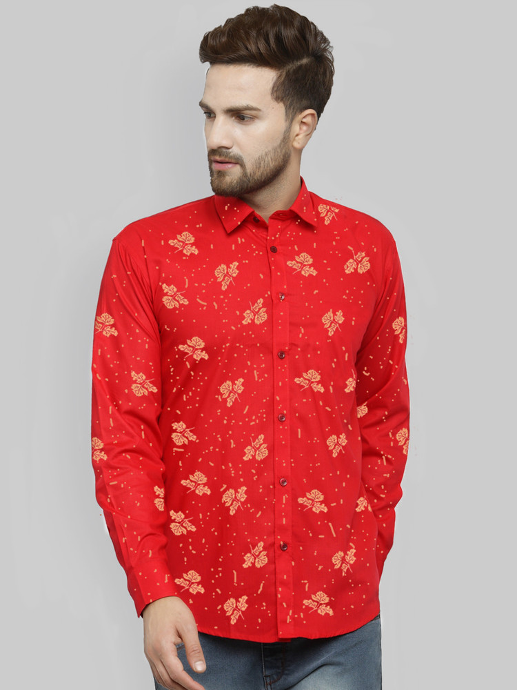 Cavenders Men Printed Casual Red Shirt Buy Cavenders Men Printed Casual Red Shirt Online at Best Prices in India Flipkart