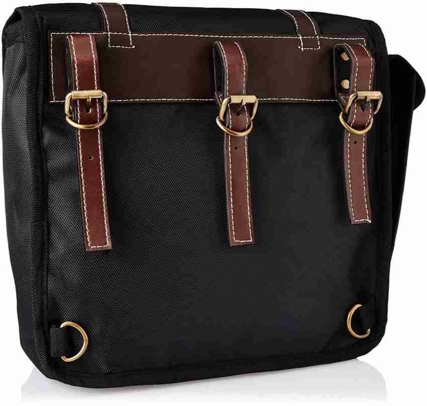 ANK One side Black Fabric Motorbike Saddlebag Price in India Buy
