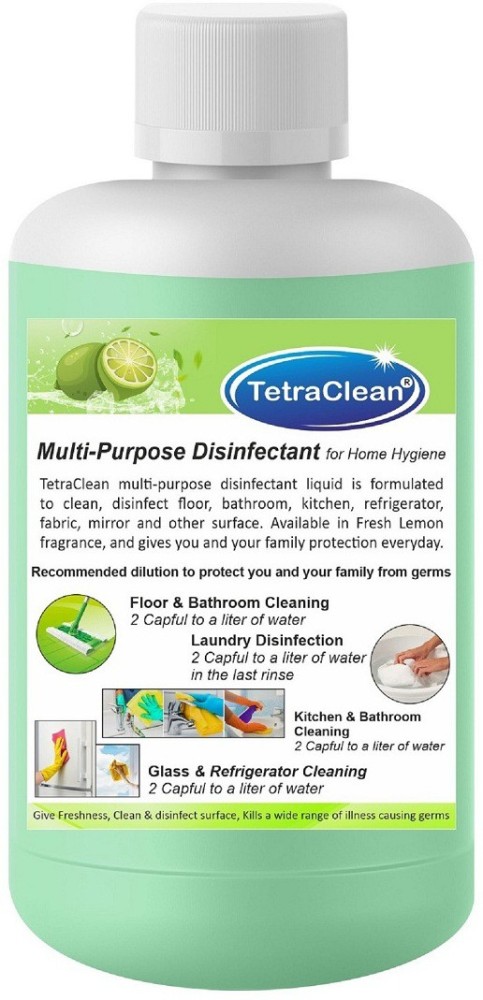 TetraClean Multipurpose Refrigerator Cleaner, Shiner and Stain Remover in  Spray Bottle