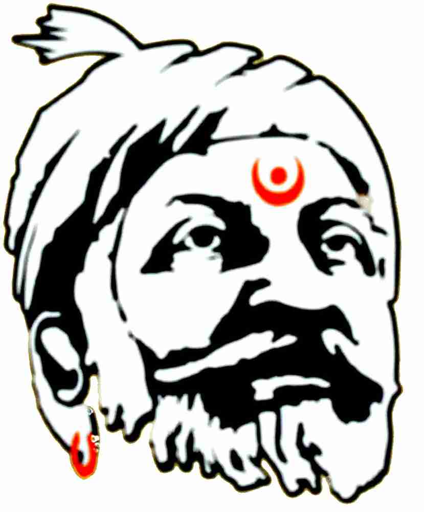 Shivaji maharaj radium hotsell art on bike