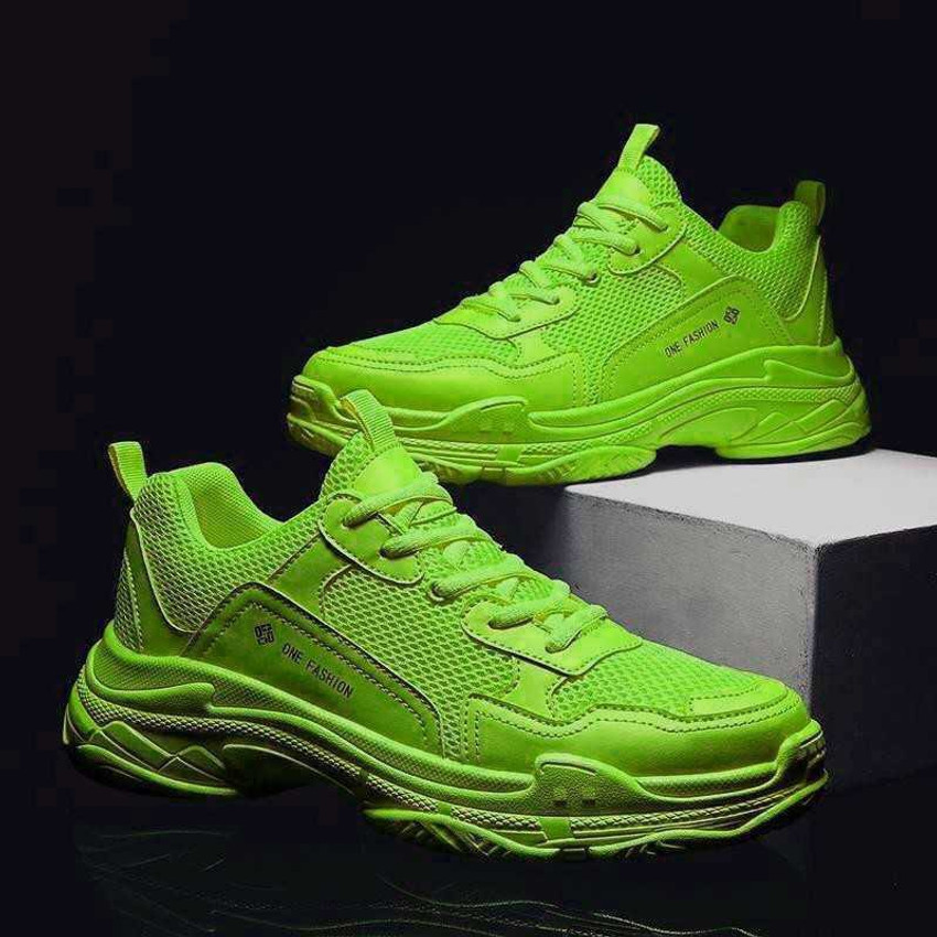 Lime green shoes hot sale mens