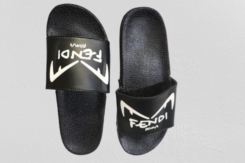 fendi roma Men Slides Buy fendi roma Men Slides Online at Best