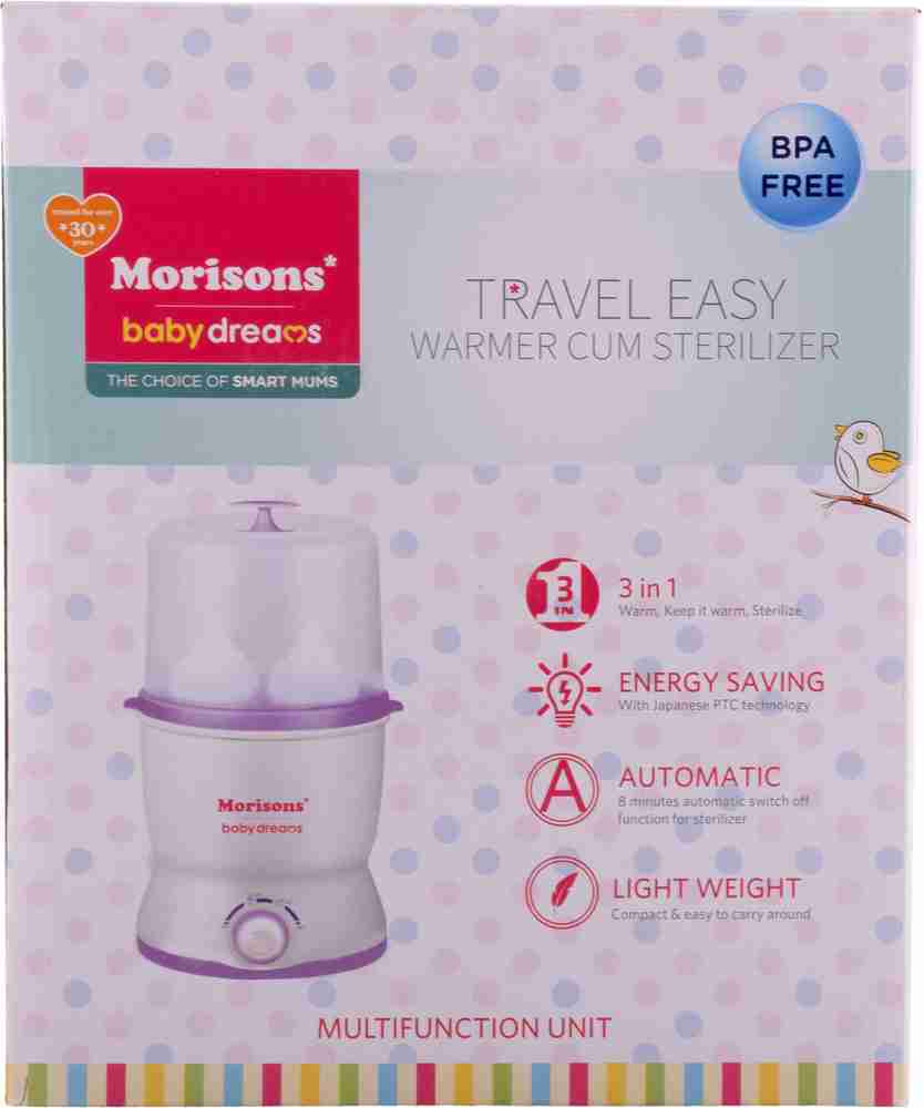 Morisons Baby Dreams White Electric Sterilizer Warmer Buy Baby