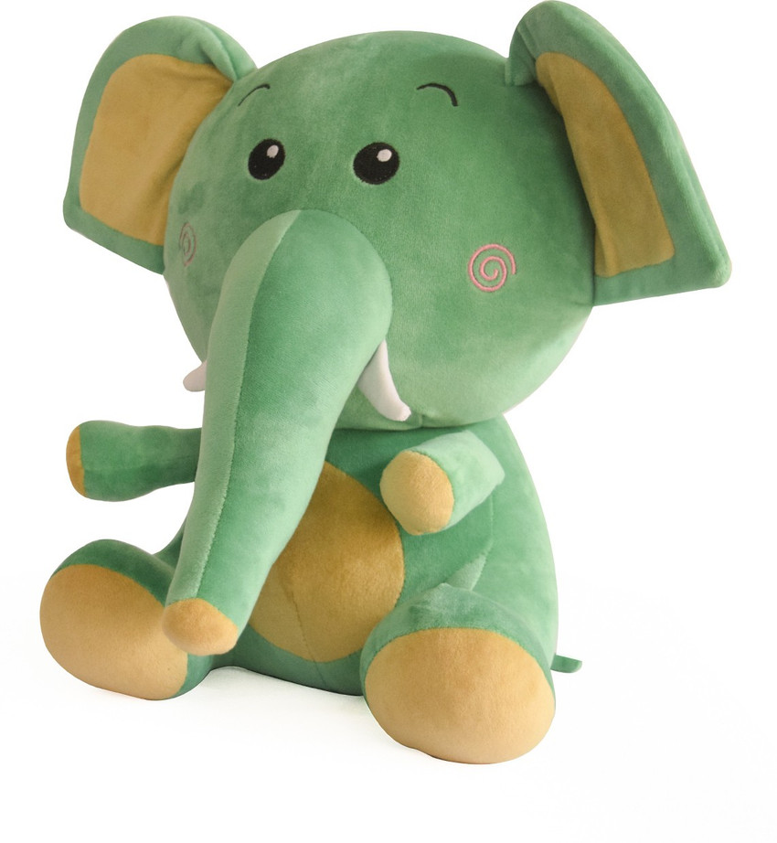 Green stuffed elephant online