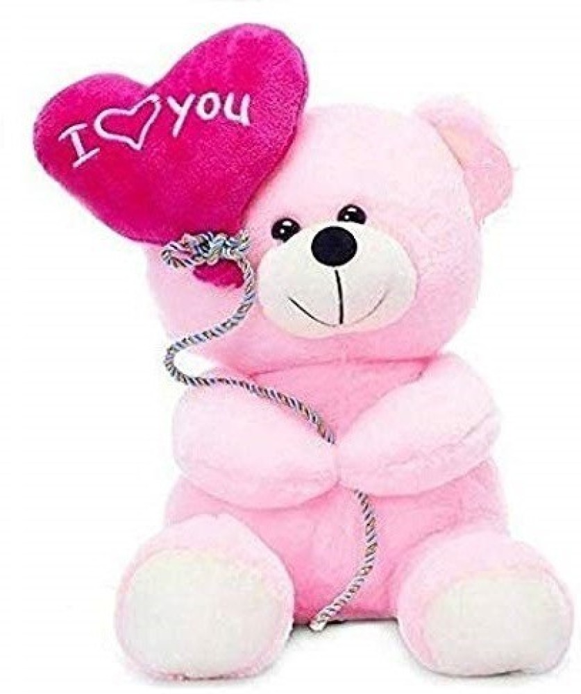 Crispy toys Soft Stuffer Pink Love Teddy Bear (30cm) - 12 inch - Soft  Stuffer Pink Love Teddy Bear (30cm) . Buy teddy bear toys in India. shop  for Crispy toys products