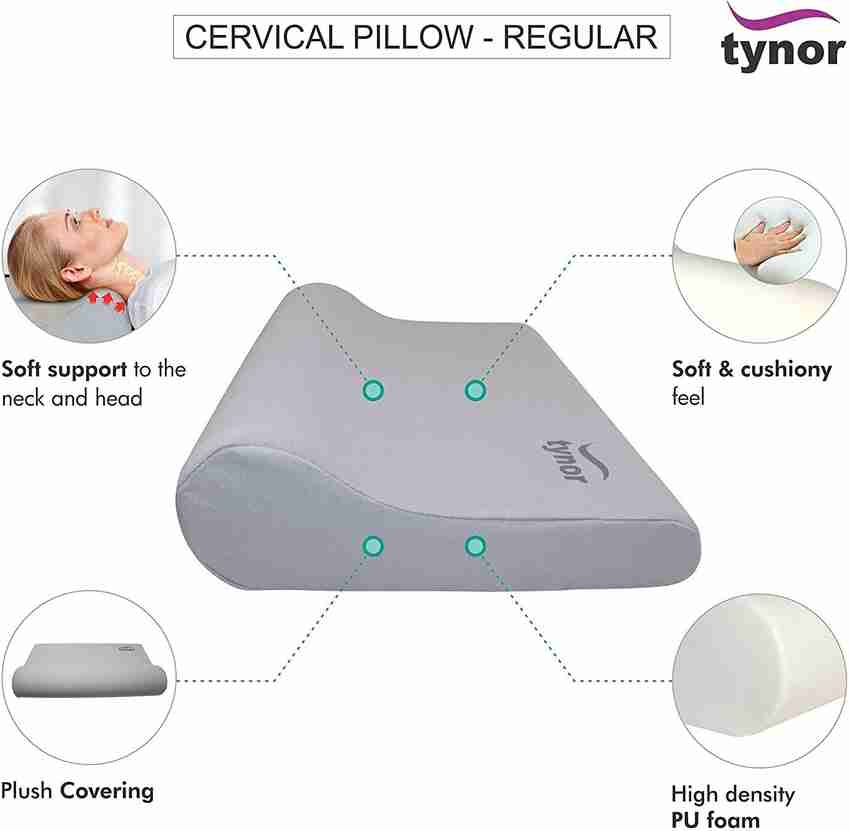 TYNOR Cervical Pillow Regular Cervical Pillow Buy TYNOR Cervical Pillow Regular Cervical Pillow Online at Best Prices in India Fitness Flipkart