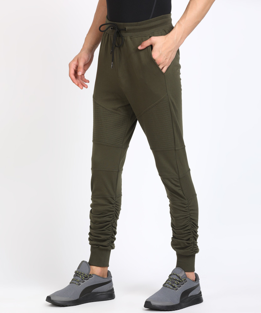 SKULT by Shahid Kapoor Solid Men Green Track Pants Buy SKULT by