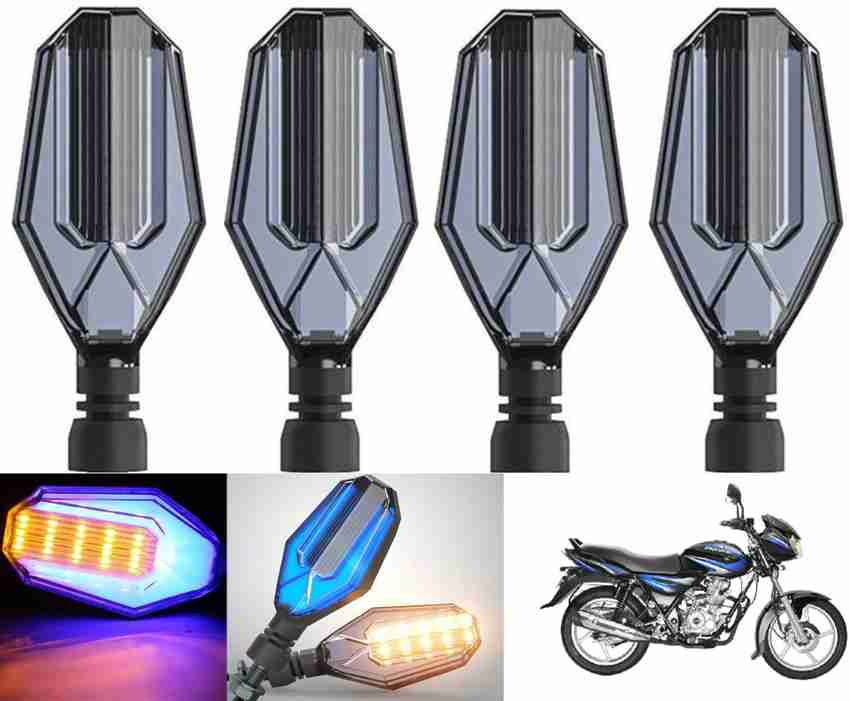 Shopland Side LED Indicator Light for Bajaj Discover 125 Price in