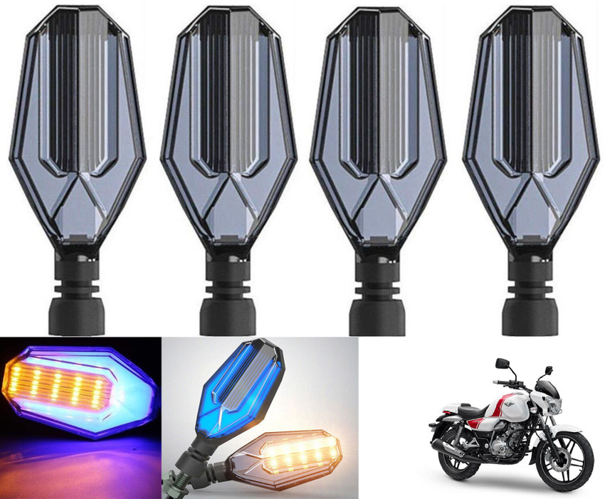 Bajaj v15 shop indicator price