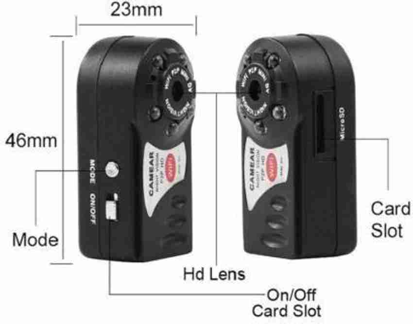 Medaline SPY 360 Spy Mini WiFi MD81S MD99S Cam Upgrade Q7 720P HD