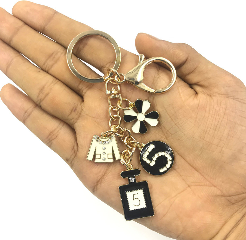 Good Goody Chanel No.5 Multicolor Keyring Dress Perfume Heavy Fancy Jewellery Accessory and Key Chain Bag Hanging for Women Girls Ladies Key Chain Price in India Buy Good Goody Chanel No.5 Multicolor ...
