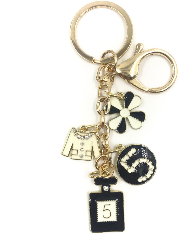 Chanel key ring on sale