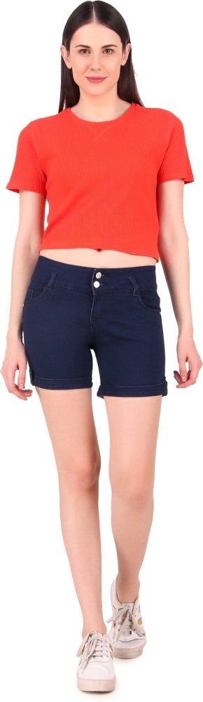 Denim Shorts — Neo Blue