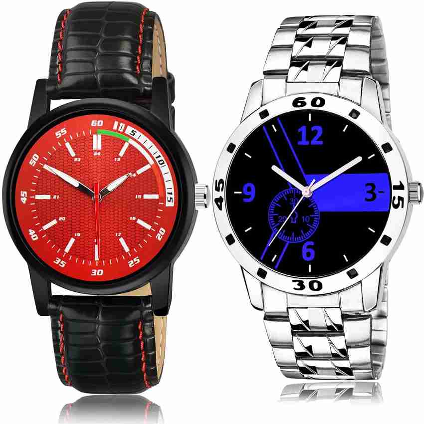 GROOT combo watch Analog Watch For Men Buy GROOT combo watch Analog Watch For Men Latest Quartz Sports And Chain Watch 2 Watch Combo For Boys And Men