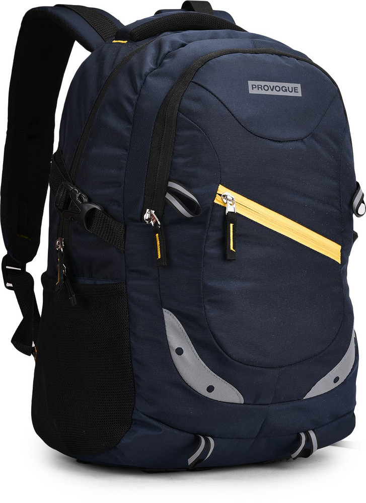 Provogue navy blue backpack price 2025