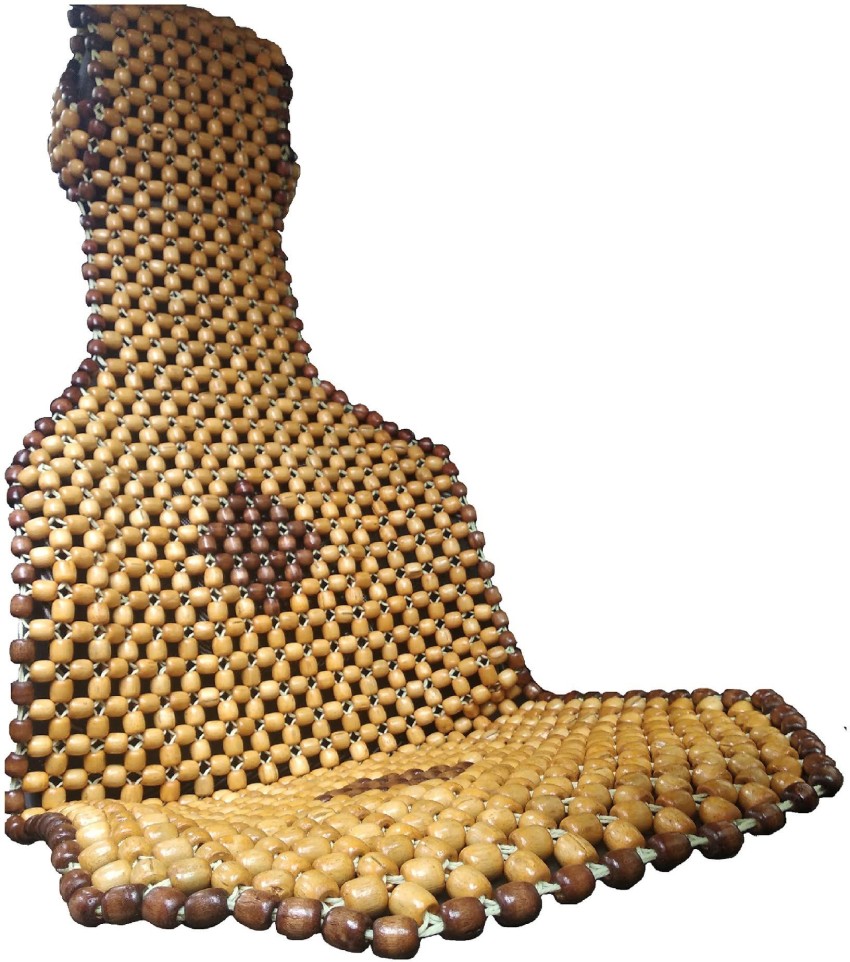 Q1 Beads Wooden Car Seat Cover For Volkswagen, Mahindra, BMW, Tata,  Renault, Range Rover, Audi, Ford, Hyundai, Maruti, Toyota, Tata, Skoda, Jeep,  Honda, Skoda, Volvo, Universal For Car Universal For Car, Duster,