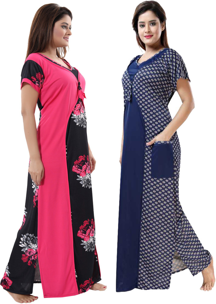 SHOPPING STATION Women Nighty Buy SHOPPING STATION Women Nighty