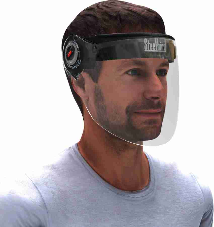 Steelbird SB 43 7Wings Unisex Flip Up Full Face Shield Protector