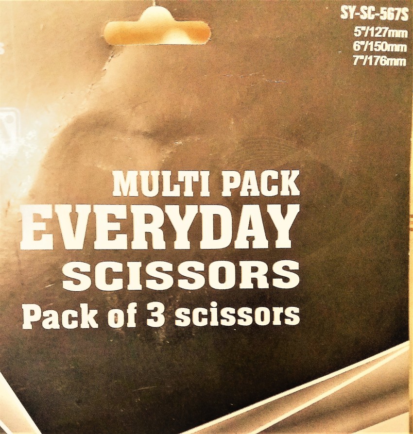SAYA Scissors Pack of 3 Scissors - multipurpose