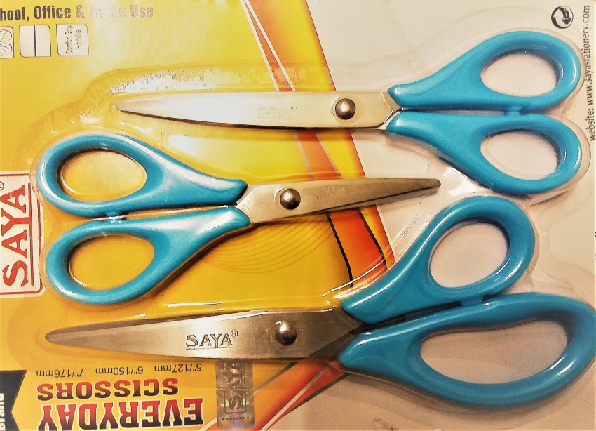 KRYTONE Craft Scissors Colorful Safety Decorative Edge  Scissors Zig Zag Scissors - PAPER SCISSOR