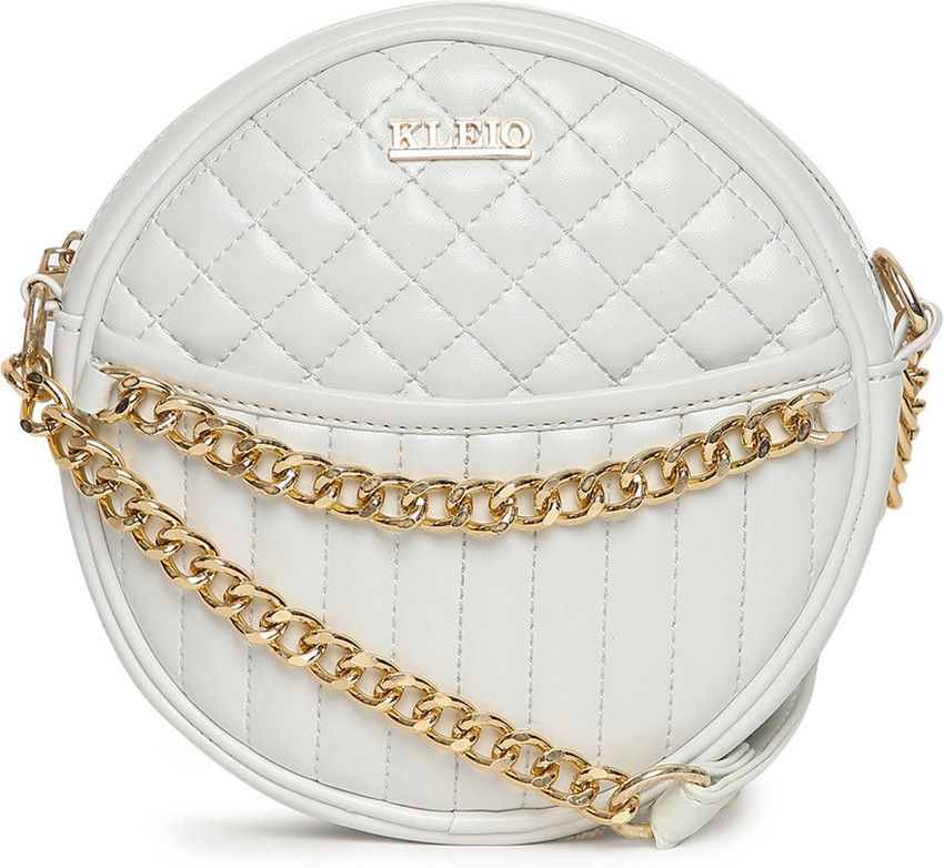 Round white bag sale