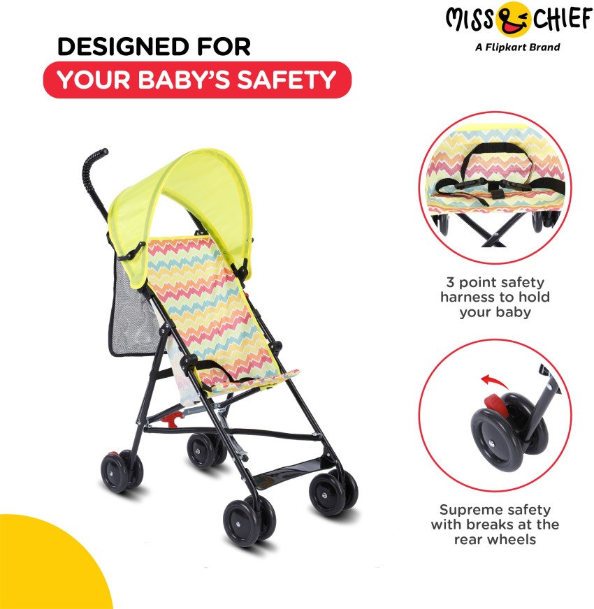 Miss Chief by Flipkart Travel Light Baby Umbrella Buggy Buy Buggy in India Flipkart