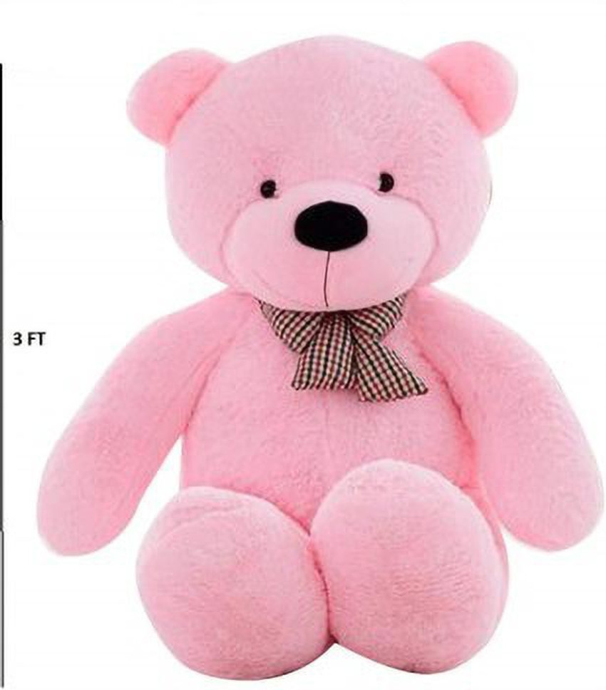 Soft pink teddy bear on sale