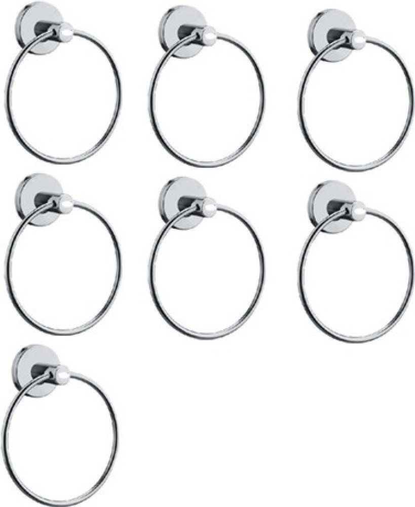 FORTUNE Stainless Steel Towel Ring/Napking Ring - Bathroom Towel Holder -  Towel Hanger with Chrome Finish Silver Towel Holder Price in India - Buy  FORTUNE Stainless Steel Towel Ring/Napking Ring - Bathroom