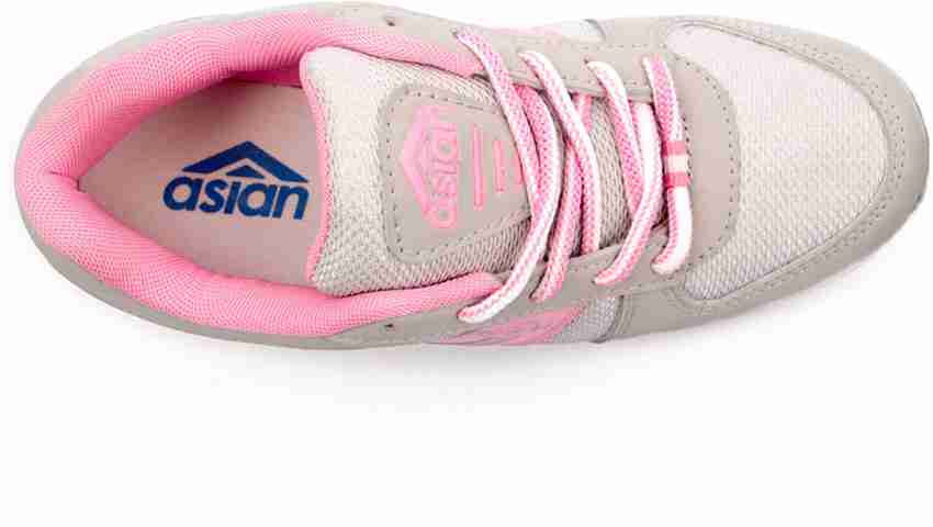 asian Cute sports shoes for women Running shoes for girls stylish latest design new fashion casual sneakers for ladies Lace up Lightweight pink