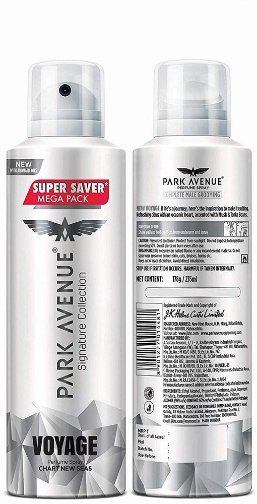 Park avenue outlet voyage 235ml
