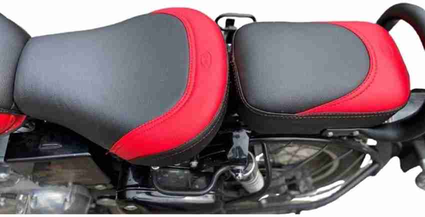 KOHLI BULLET ACCESSORIES Split Black Seat Cover Front & Rear For Royal  Enfield Classic 350.500 cc Single Bike Seat Cover For Royal Enfield  Classic, Classic 500, Classic Chrome, Classic Desert Storm, Classic