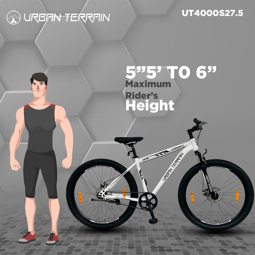 Urban Terrain UT4000S27.5 Steel MTB with Installation Services