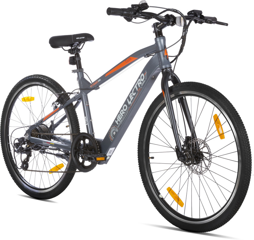 Hero Lectro Clix 26T 7S 26 inches 7 Gear Lithium ion Li ion Electric Cycle Price in India Buy Hero Lectro Clix 26T 7S 26 inches 7 Gear Lithium ion Li ion Electric Cycle online