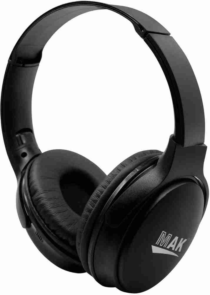 MMAK MK 210 Bluetooth Headphone Headband with Mic FM AUX TF