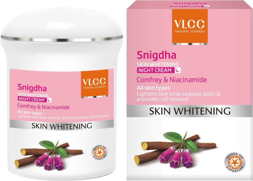 VLCC Snigdha Skin whitening Night cream Price in India Buy VLCC