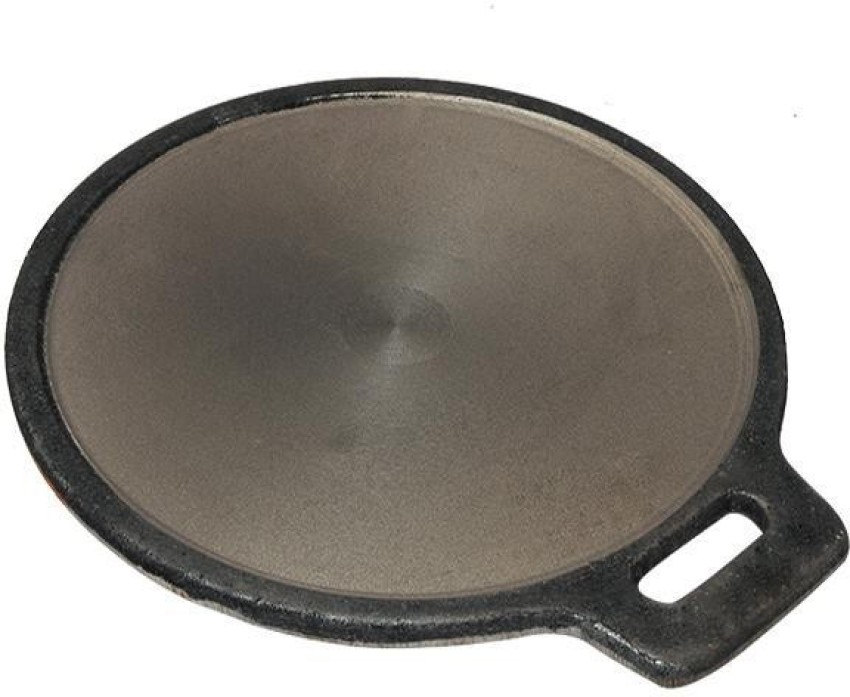 DYNAMIC COOKWARES Cast Iron Dosa Tawa 11 Inch, 28CM