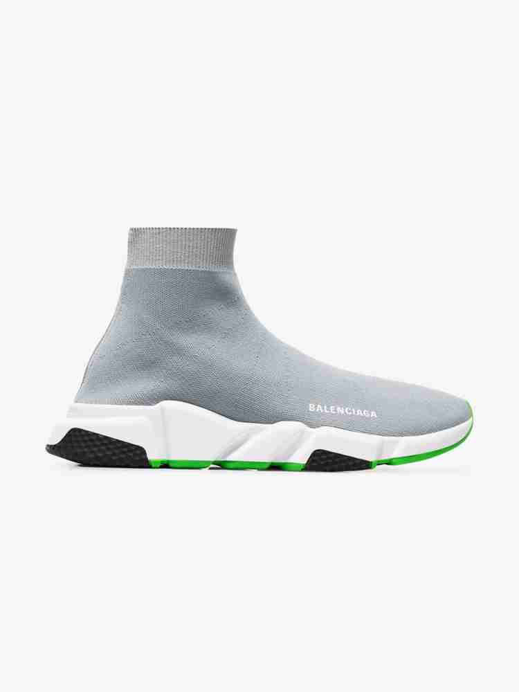 Grey and green store balenciaga