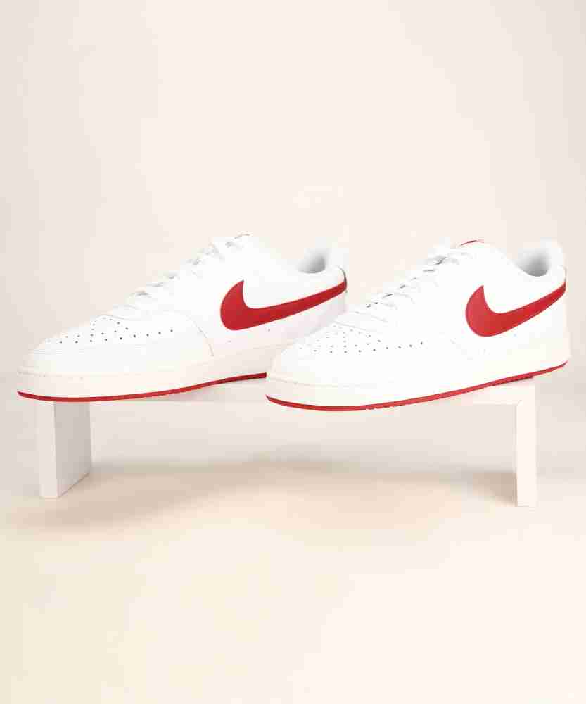 Nike court vision low rouge hot sale