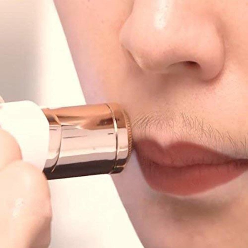 I view Painless Face Hair Remover Upper Lip Chin Eyebrow Trimmer