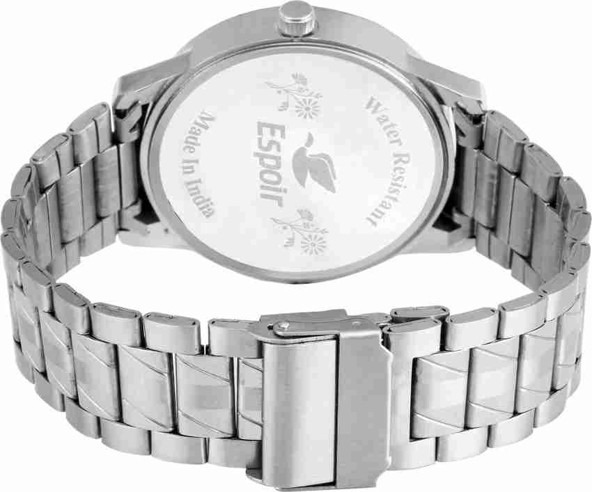 Espoir analog blue outlet dial women's watch