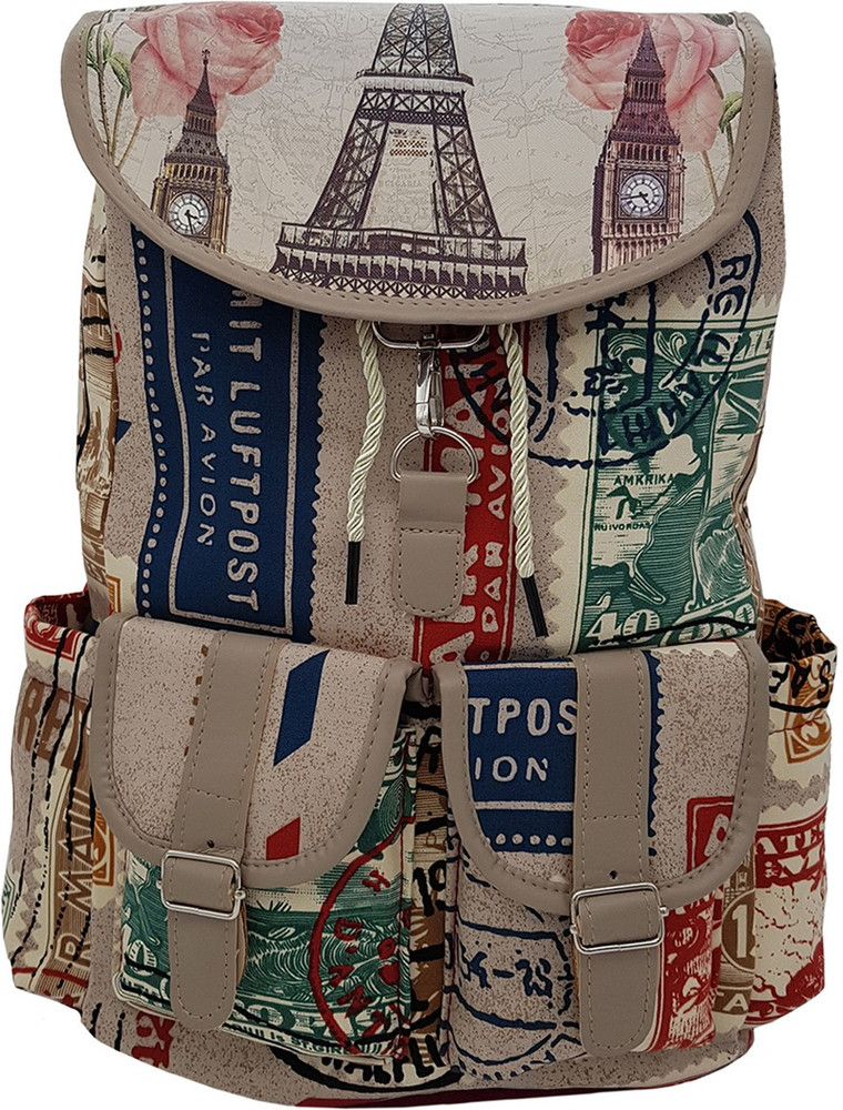Ladies canvas backpack deals