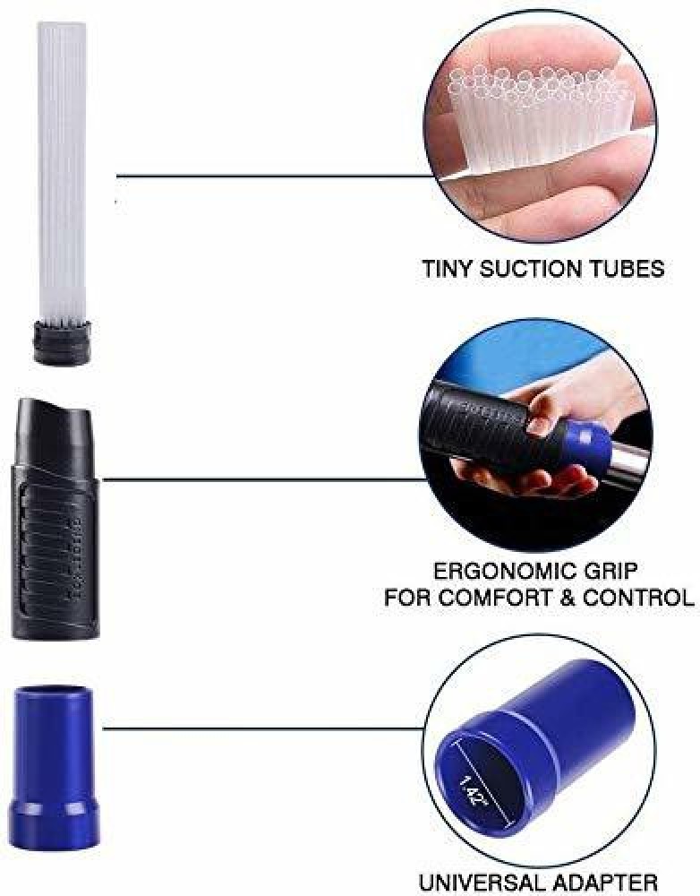Dust Daddy Brush Cleaner Dirt Remover Portable Universal Vacuum Attachment  Tools