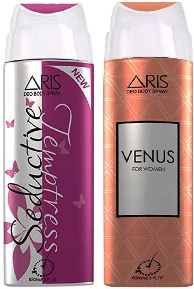 ARIS Seductive Temptress Venus Body Spray 2Pcs QL8612 Body Spray