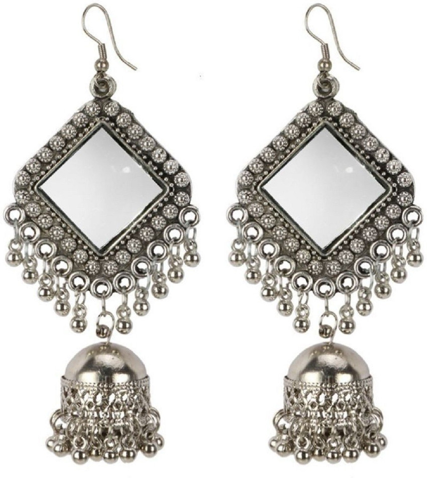Mirror earrings hot sale flipkart