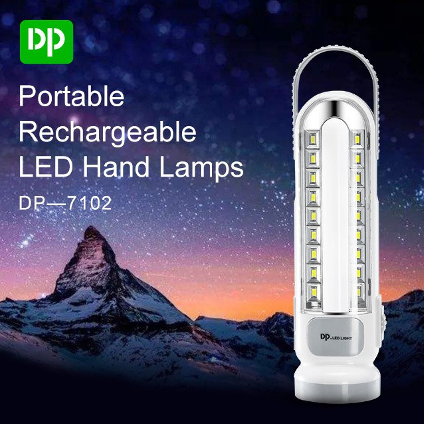 Dp 7102 RECHARGEABLE LED EMERGENCY LIGHT 6 hrs Torch Emergency Light