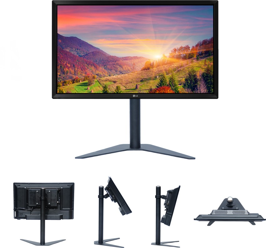 safwe Monitor Stand - Desktop Display Stand with Height Adjustable Monitor  Mount up to 14 - 32inch PC Monitor 100x100 & 75x75 & 50x50mm VESA (Black)  Desk Mount Monitor Arm Price in