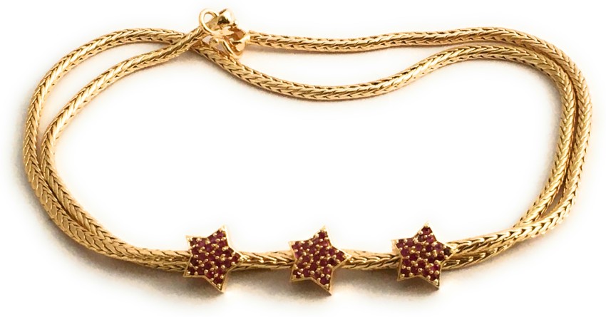 Festive Collection Micro Gold Plated Chain New Model - Sasitrends