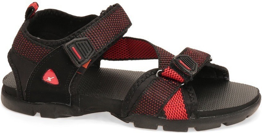 Sparx Men Red Black Sports Sandals Buy Red Color Sparx Men Red